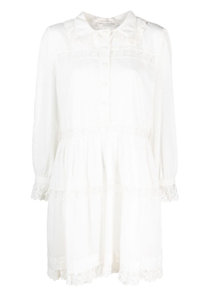 Philosophy Di Lorenzo Serafini lace-panel cotton dress - White