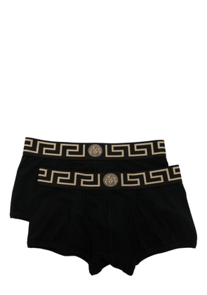 Versace Topeka stretch-jersey boxers (pack of two) - Black