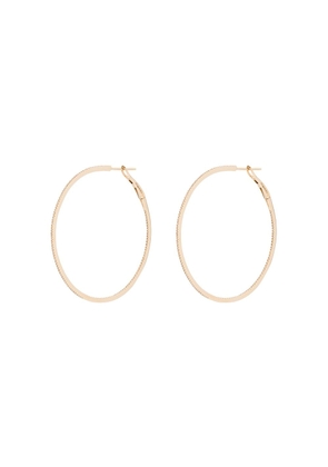 Dana Rebecca Designs diamond embellished hoop earrings - Gold