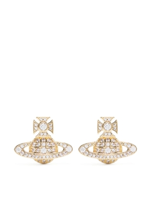 Vivienne Westwood Orb crystal-embellished stud earrings - Gold