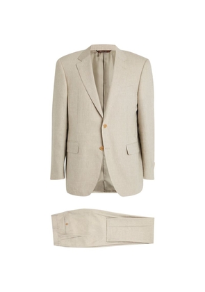 Canali Linen-Wool Two-Piece Suit