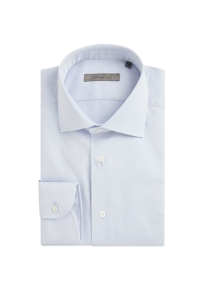 Corneliani Cotton Twill Long-Sleeve Shirt