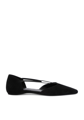 Toteme Leather T-Strap Ballet Flats