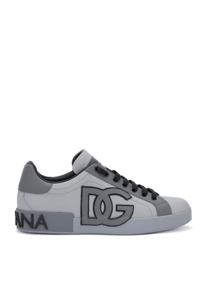 Dolce & Gabbana Leather Portofino Sneakers