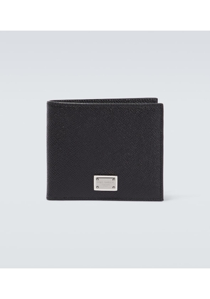 Dolce&Gabbana Logo bi-fold leather wallet