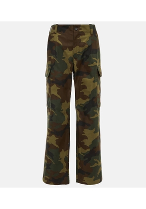 Nili Lotan Yannic camouflage cotton twill cargo pants