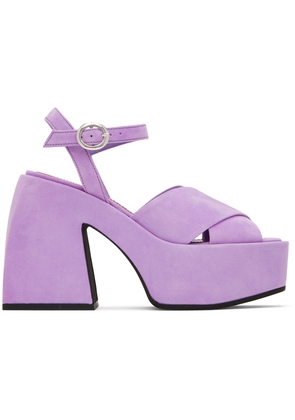 Nodaleto Purple Bulla Joni Heeled Sandals