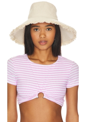 Hat Attack Packable Sunhat in Neutral.