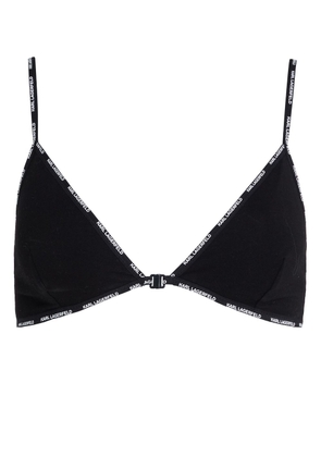 Karl Lagerfeld multiway-strap triangle bra - Black
