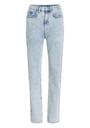 Karl Lagerfeld Jeans high-rise straight jeans - Blue