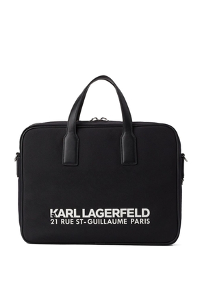 Karl Lagerfeld Rue St-Guillaume briefcase - Black