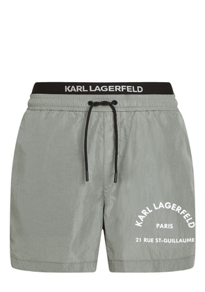 Karl Lagerfeld Rue St-Guillaume swim shorts - Grey