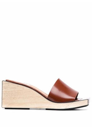 Maison Margiela open-toe wedge sandals - Brown