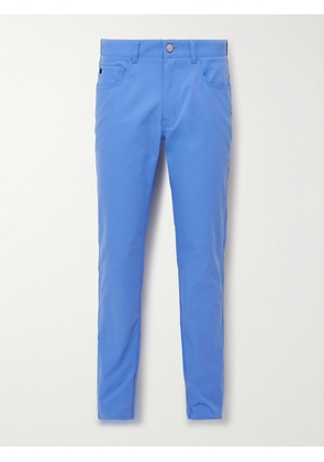 Peter Millar - eb66 Slim-Fit Straight-Leg Tech-Twill Golf Trousers - Men - Blue - UK/US 30
