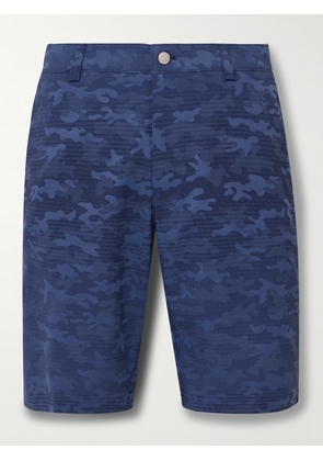 Peter Millar - Shackleford Staight-Leg Camouflage-Print Recycled-Shell Golf Shorts - Men - Blue - UK/US 30