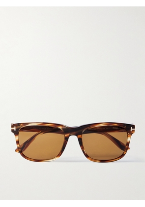 TOM FORD - Stephenson D-Frame Tortoiseshell Acetate Sunglasses - Men - Tortoiseshell