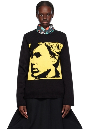 Comme des Garçons Shirt Black Andy Warhol Sweater
