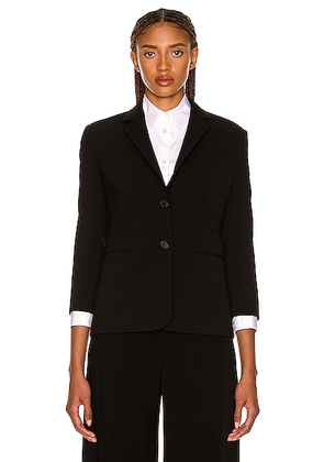 The Row Schoolgirl Jacket in Black - Black. Size 6 (also in ).