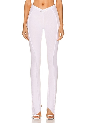 SAMI MIRO VINTAGE Asymmetric Pants in White - White. Size S (also in ).