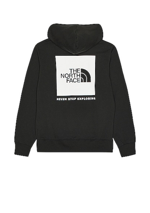 The North Face Box Nse Pullover Hoodie in Tnf Black & Tnf White - Black. Size L (also in M).