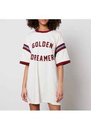 Golden Goose Journey Golden Dreamer Cotton-Jersey T-Shirt Dress - XXS