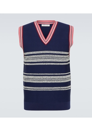 Wales Bonner Shade striped sweater vest