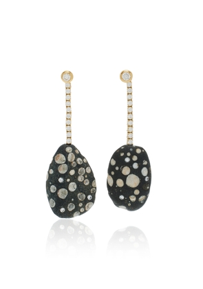 CVC Stones - Speckles One-Of-A-Kind 18K Yellow Gold Diamond Earrings - Gold - OS - Moda Operandi - Gifts For Her