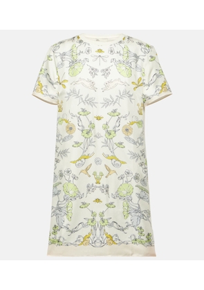 Tory Burch Floral silk minidress