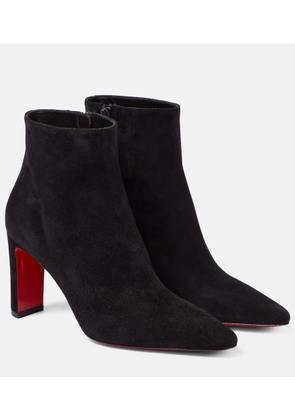 Christian Louboutin Suprabooty 85 suede ankle boots