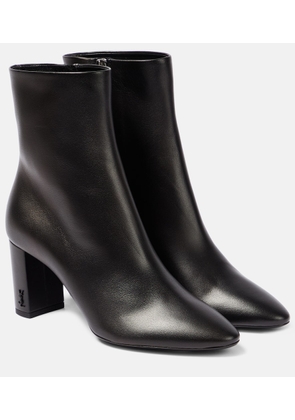 Saint Laurent Lou leather ankle boots