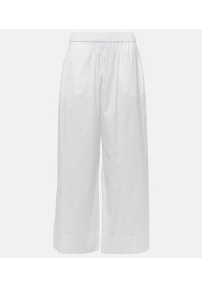 Max Mara Esperia cotton-blend wide-leg pants