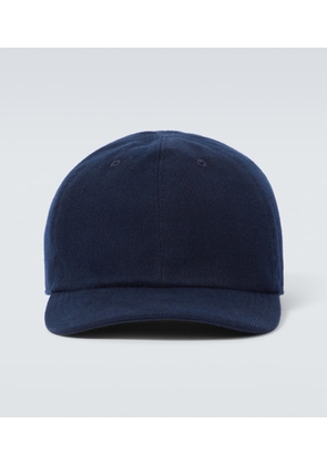 Kiton Cotton corduroy baseball cap