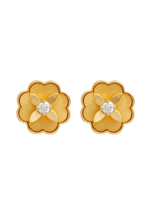 Kate Spade New York Heritage Bloom Gold-plated Stud Earrings