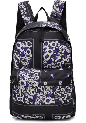 NOMA t.d. Black Floral Backpack