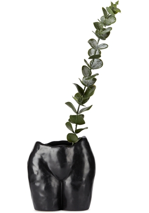 Anissa Kermiche Black Ceramic Popotin Pot