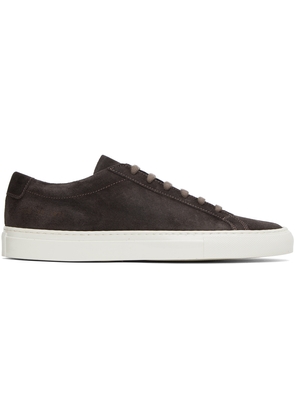 Common Projects Brown Achilles Sneakers