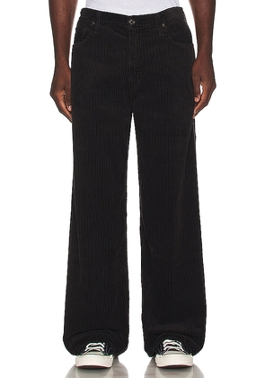 AGOLDE Low Slung Baggy Pant in Black. Size 33.