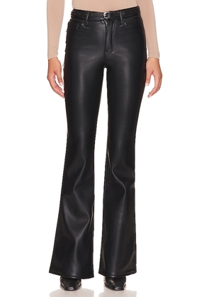 Good American Good Legs Flare Pant in Black. Size 14, 16, 4, 6, 8.