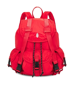 Free People X FP Movement The Adventurer Pack in Red.