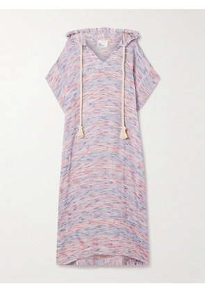 Lisa Marie Fernandez - + Net Sustain Hooded Striped Linen-blend Gauze Kaftan - Multi - 0,1,2,3,4