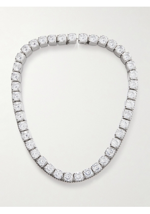 Jil Sander - Silver-tone Crystal Necklace - M