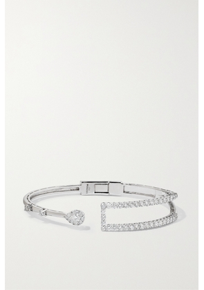 YEPREM - 18-karat White Gold Diamond Bracelet - One size