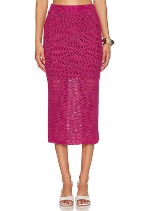 Steve Madden Liliana Skirt in Pink. Size M, S, XL, XS.