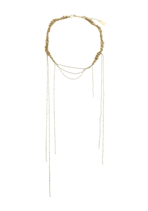 LEMAIRE Tangle bead-chain necklace - Gold