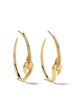 Shaun Leane Hook hoop earrings - Gold