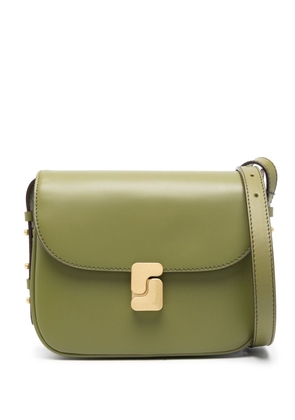 Soeur mini Bellisima leather shoulder bag - Green
