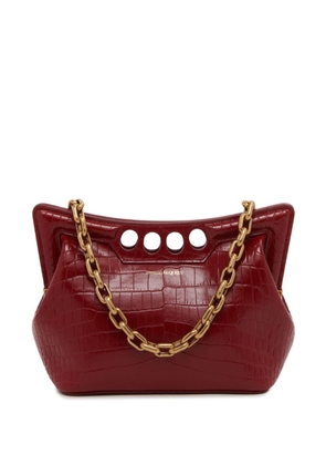 Alexander McQueen small The Peak tote bag - Red