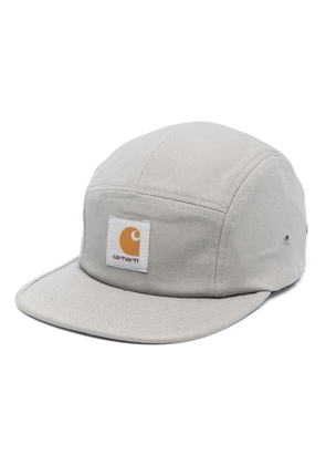 Carhartt WIP logo-appliqué cotton cap - Grey