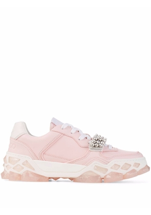 Jimmy Choo Diamond low-top sneakers - Pink