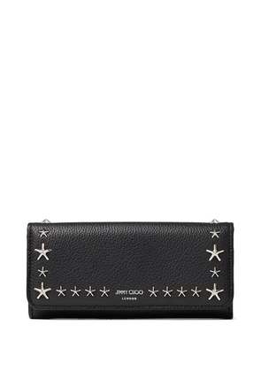Jimmy Choo Nino star stud-embellished wallet - Black